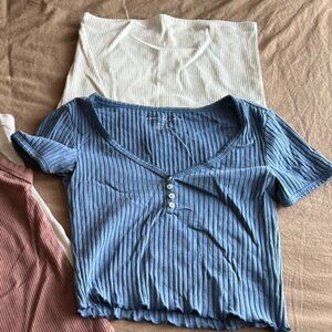 American Eagle Short sleeve and tube top